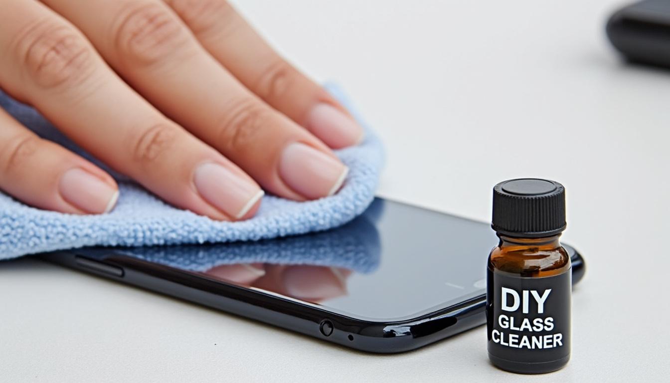 d&eacute;couvrez une recette diy simple pour un &eacute;cran propre sans laisser de traces. apprenez &agrave; fabriquer votre propre produit nettoyant efficace et naturel.